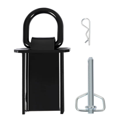 Solidspare 6PK Heavy-Duty 12,000 Lbs Removable D-Ring Stake Pocket For Flatbed/Trailers