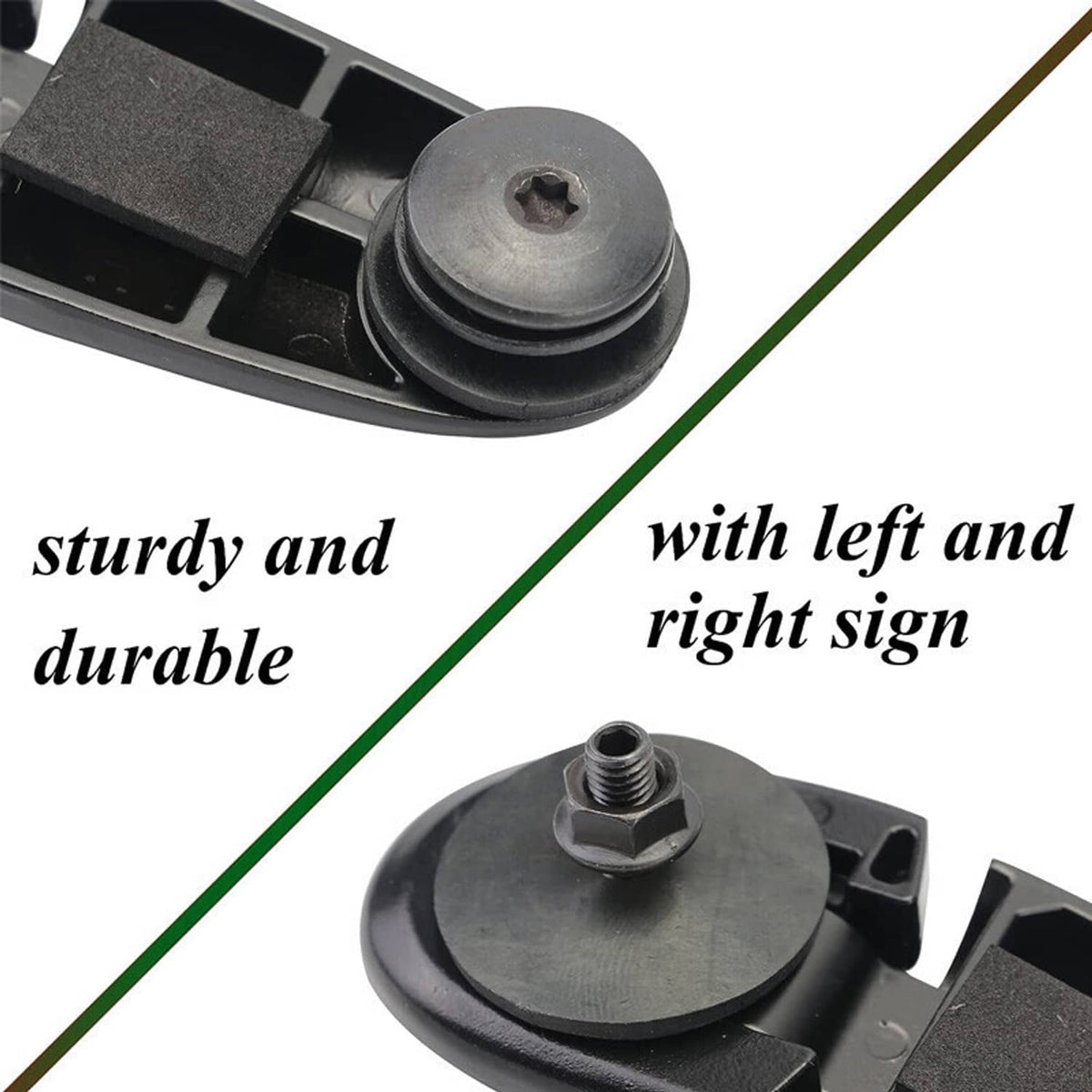 Solidspare Pair Rear Back Door Tail Gate Glass Window Hatch Hinge For Ford Explorer Sport