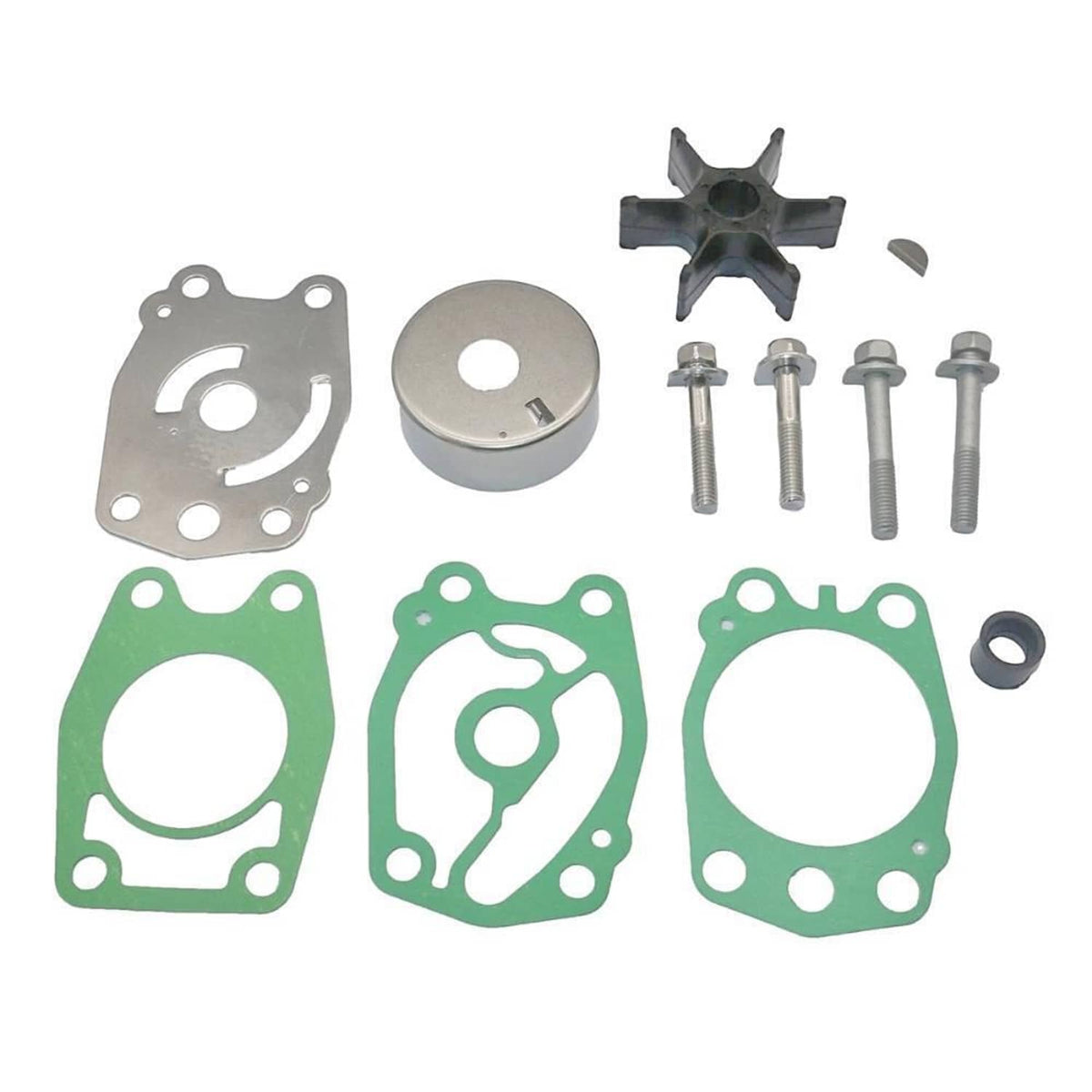 Solid Spare Water Pump Impeller Kit for Yamaha 2-Str 40 HP C40 Outboard 679-W0078-A0 18-3398