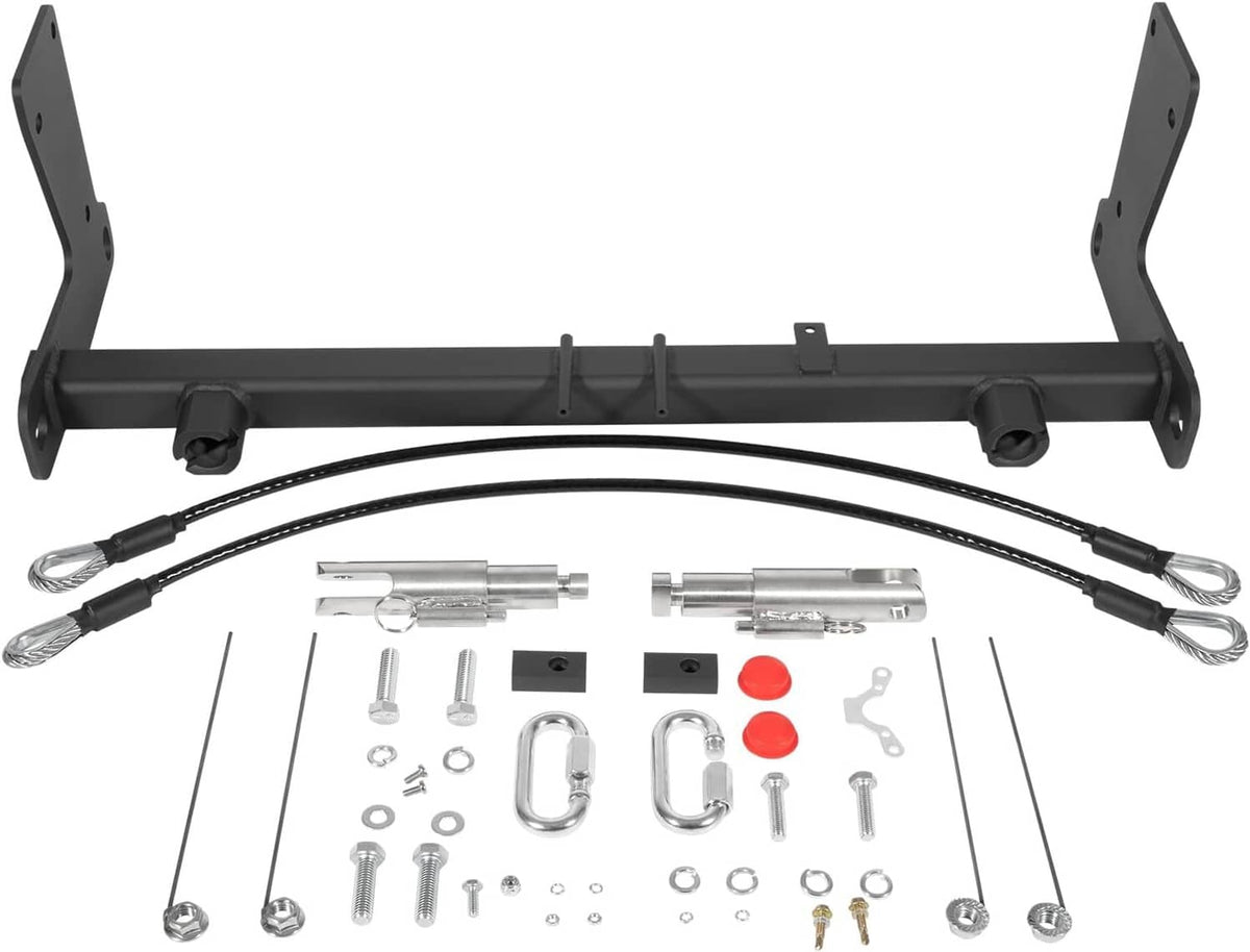 Solid Spare For Jeep Wrangler JLU JL 18-24 Blue OX BX1139 Tow Bar Base Plate Tow Bar Bracket
