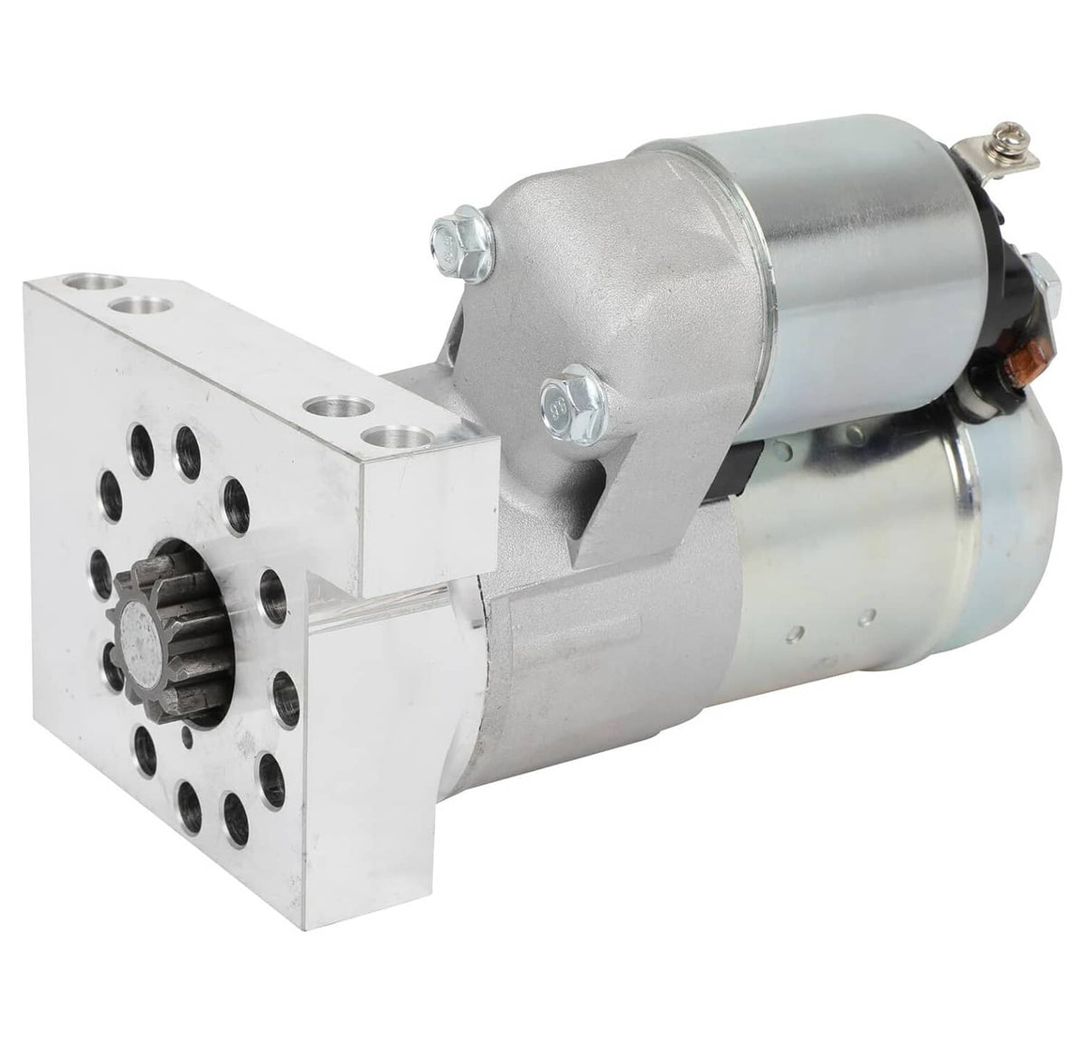 Solidspare Starter Motor for Chevy SBC BBC GM Super Mini High Torque 1.4KW CW 12V 10 Teeth
