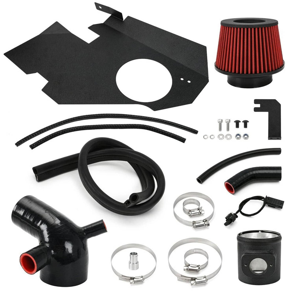 Solidspare Cold Air Intake System For 2010-2016 BMW 535i 535i xDrive F10 F11 N55 3.0T Turbo