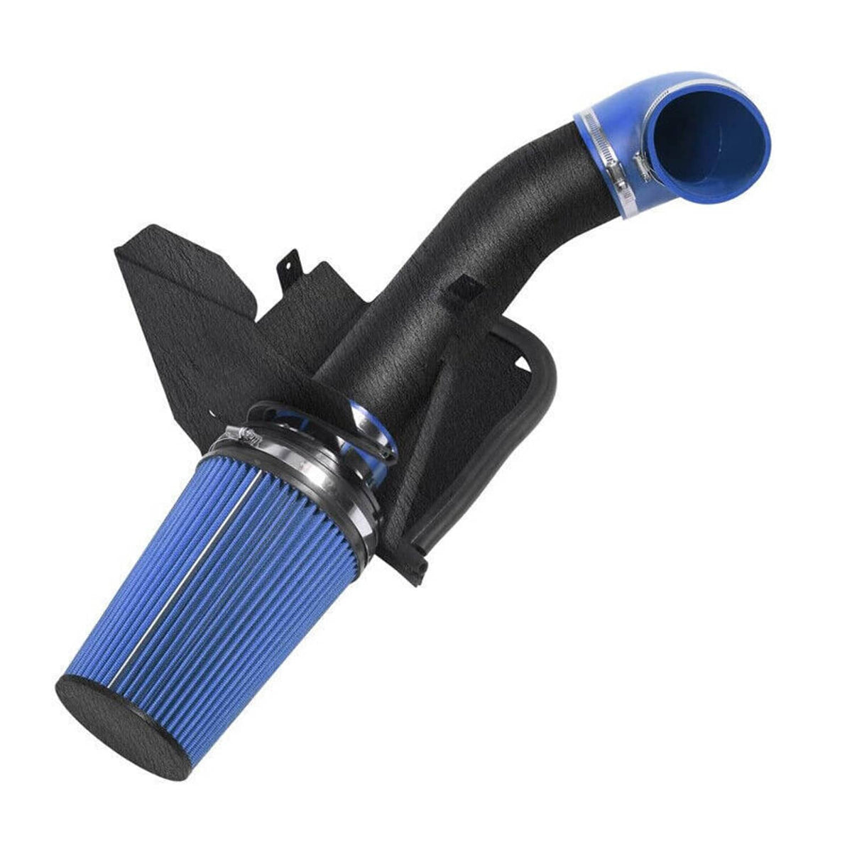 Solidspare 4" Black Cold Air Intake+Heat Shield Kit For 99-06 GMC/Chevy V8 4.8L/5.3L/6.0L