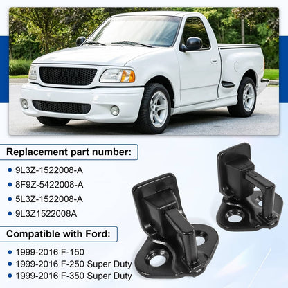 Solidspare Anti-Rattle Door Lock Striker 9L3Z-1522008-A For Ford F150 F250 F350 Super Duty