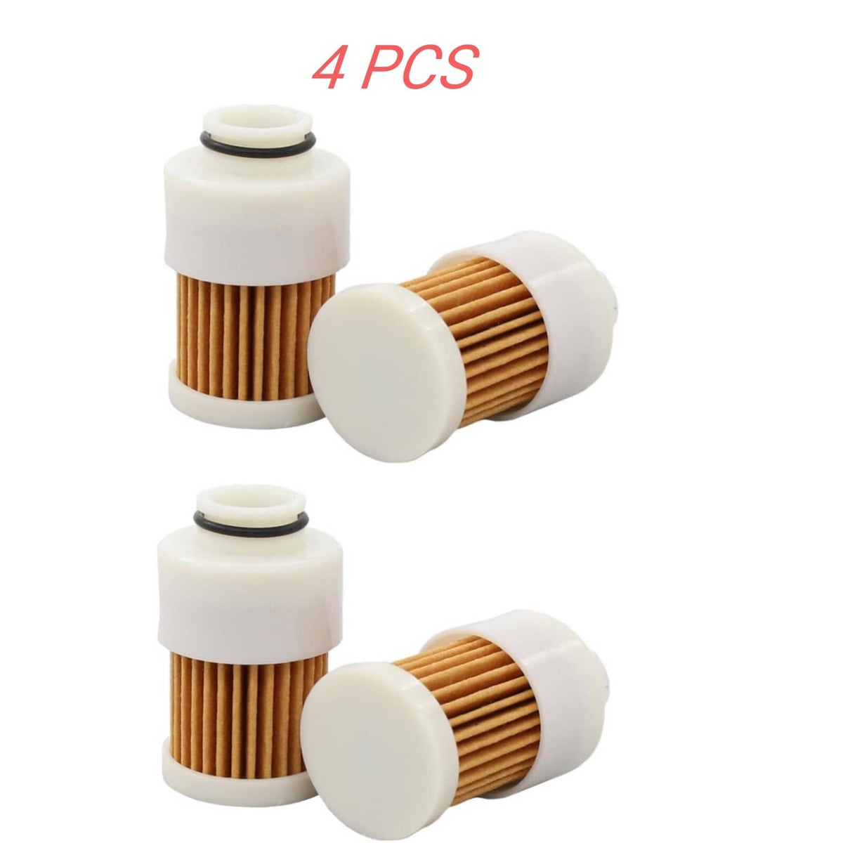 Solid Spare 4PCS Fuel Filter for Yamaha 50 60 75 90 115 HP Outboard 68V-24563-00-00 18-7979