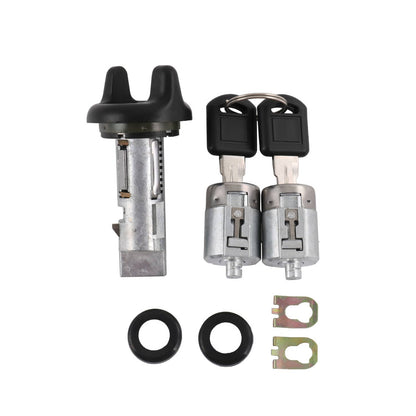 Solidspare Ignition Key Switch Cylinder & Door Lock With Set 2 Keys For Chevy GMC Pickup