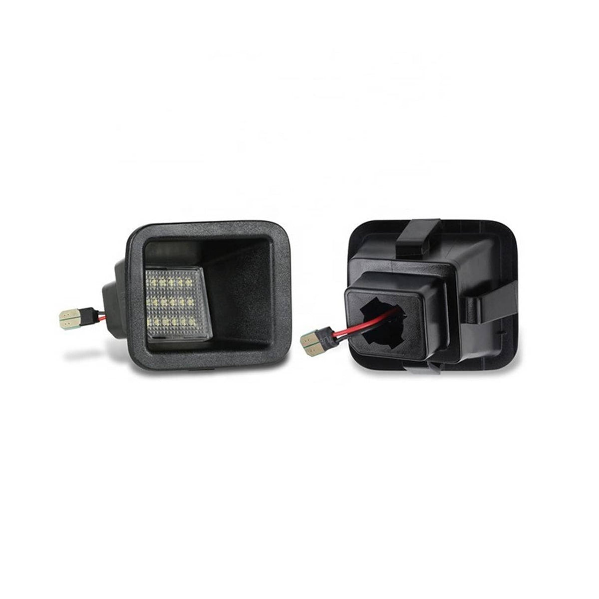 Solid Spare LED White LED License Plate Light For Ford F250 2017-2022 F350 F450 Super Duty