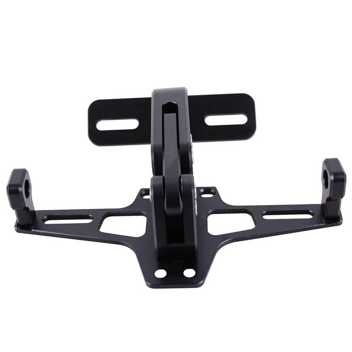 Solidspare CNC Motorcycle Fender Eliminator License Plate Holder Bracket W/ LED Tail Light