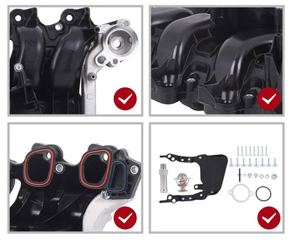 Solidspare Engine Intake Manifold 9L3Z9424E For 2009-2010 Ford E150 E250 2009-14 F150 4.6L