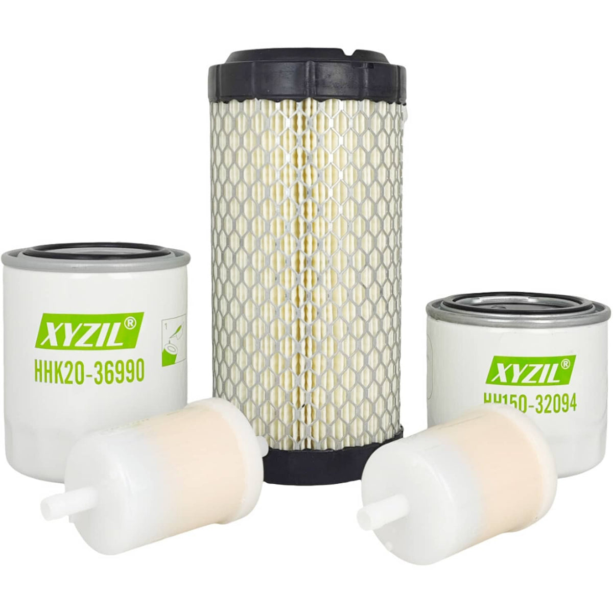 Solid Spare Maintenance Filter Kit 77700-03363 Fit for Kubota Tractor BX2660 BX2200 BX2670