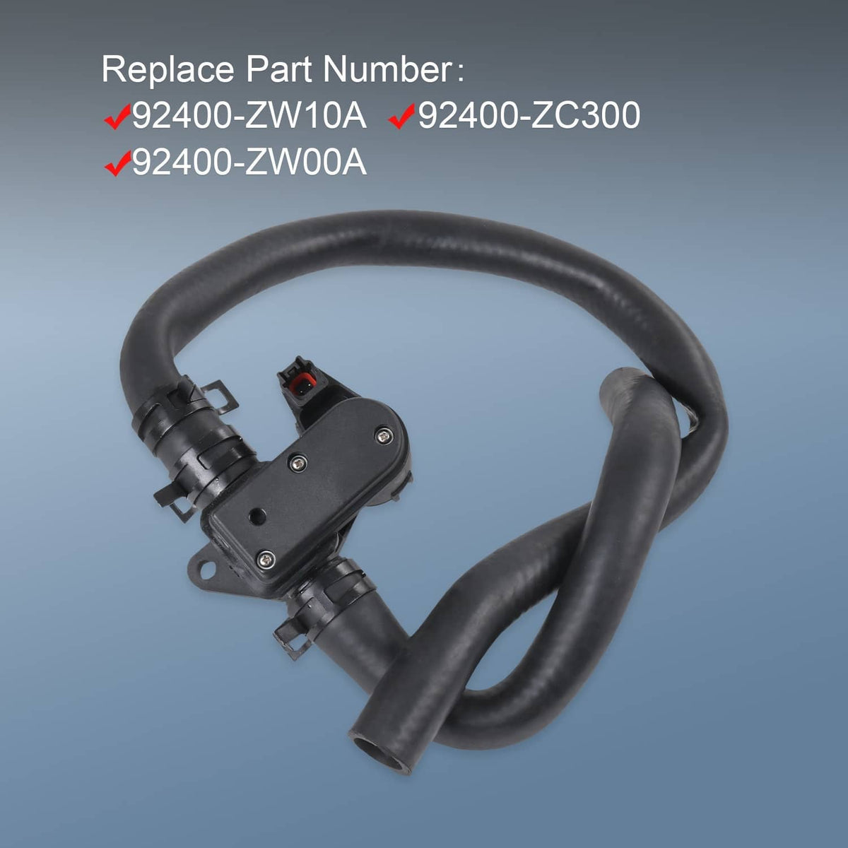 Solidspare 92400ZW10A HVAC Heater Inlet Hose Control Valve For Nissan Armada 5.6L 04-15