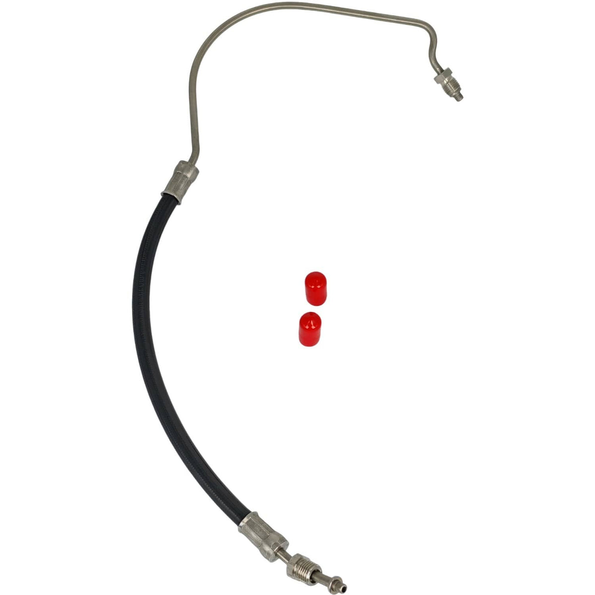 Solid Spare Hydraulic Trim Hose Fit Volvo SX-M Port Down w/Fore Connections 1994-Up 3857523