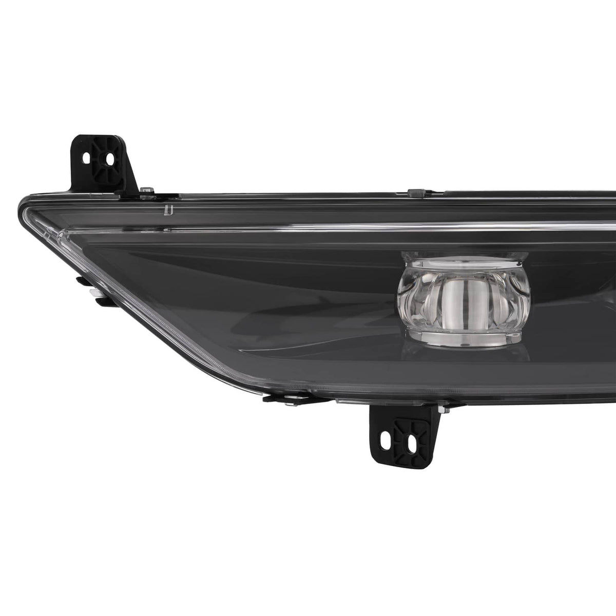 Solid Spare Left Driver Side LED Fog Light Bumper Lamp Clear Lens For Chrysler 300 2015-2024