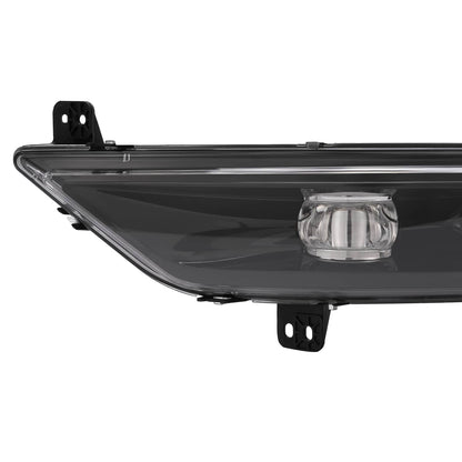 Solid Spare Left Driver Side LED Fog Light Bumper Lamp Clear Lens For Chrysler 300 2015-2024