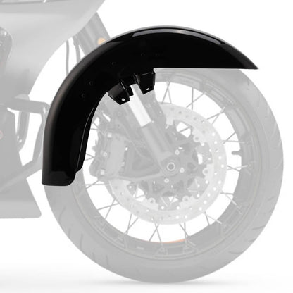 Solidspare Vivid Black Front Fender For Harley Touring Electra Glide Road King 1989-2013