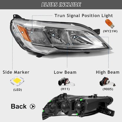 Solidspare Right Passenger Side Headlight Halogen For 2023-26 Dodge Ram Promaster 1500 2500