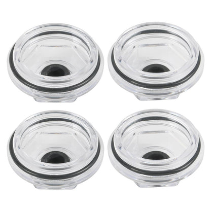 Solidspare 4PCS Replacement 8K 2-7/8" Oil Bath Caps Trailer Axle For Dexter 21-35 LCI 8000#