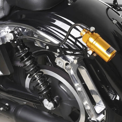 Solidspare For Harley Road Glide Road King Street Glide 2014+ Remote Reservoir Rear Shocks