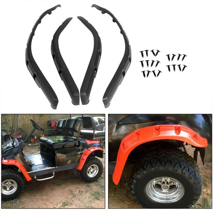 Solidspare For Yamaha G14 G16 G19 G20 G22 Golf Cart Front Rear Fender Flares W/ Hardware