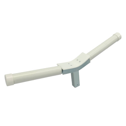 Solidspare Zinc-Plated Boat Trailer PVC Y V Guide On Bow Rest Centering Support Kit