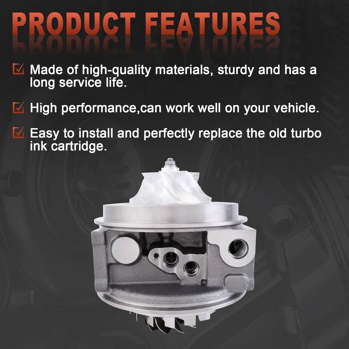 Solidspare Turbo Cartridge HE400VG HE451VE for Holset Cummins ISX 2882111RX 3781362 2841220