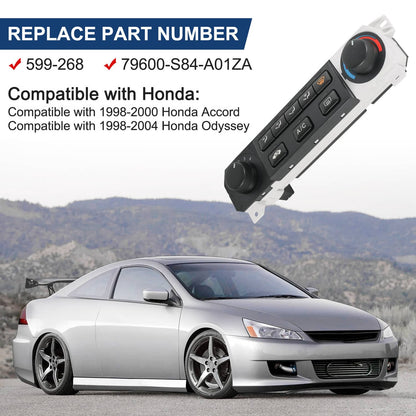 Solidspare A/C Heater Climate Control Module For 98-00 Honda Accord 1998-04 Honda Odyssey