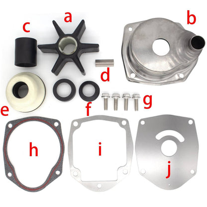 Solid Spare New Water Pump Repair Kit 8M0094529 Replaces For Mercury Quicksilver GLM12043