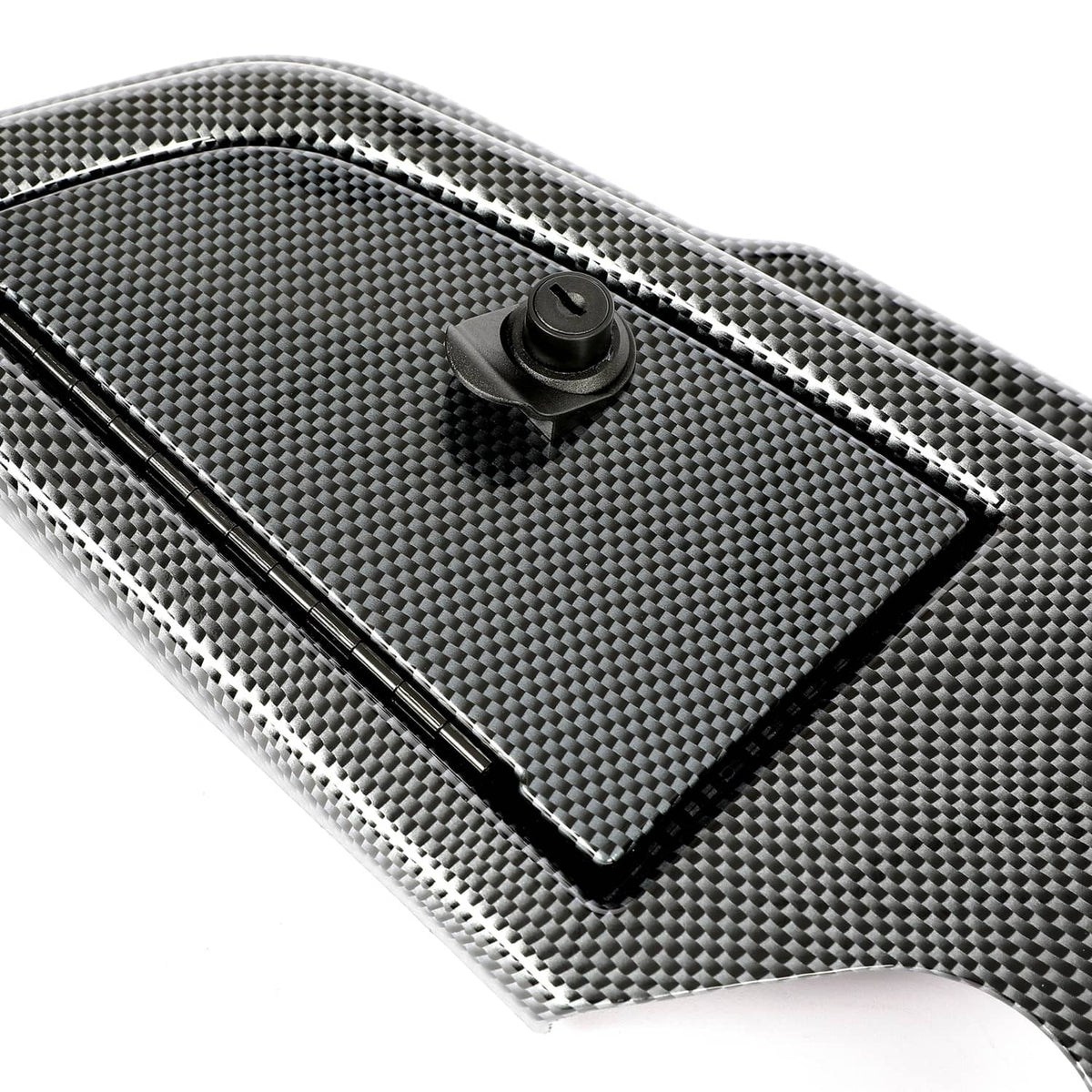 Solidspare Carbon Fiber Style Dash Dashboard Cover W/Locking For Yamaha Drive G29 2007-2016