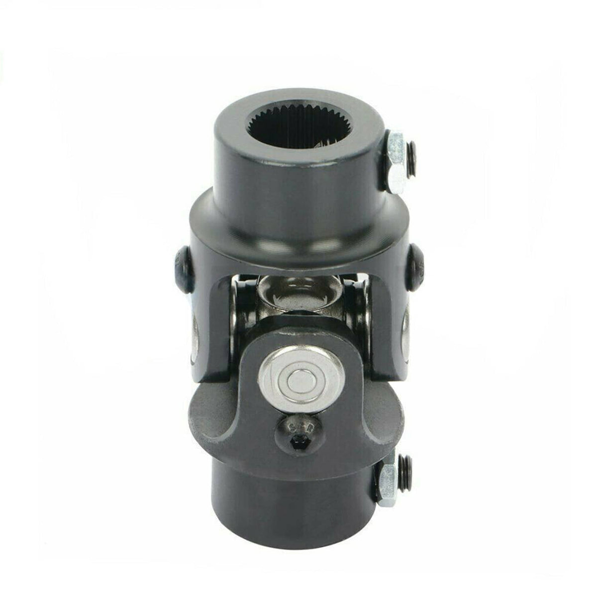 Solidspare New 3/4" DD X 3/4" DD Universal Steering Black Single U-Joint Shaft US