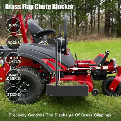 Solidspare Black Chute Blocker For 61" ICD IS700Z ISX800 IS2100Z IS3100Z IS3200Z ISX3300