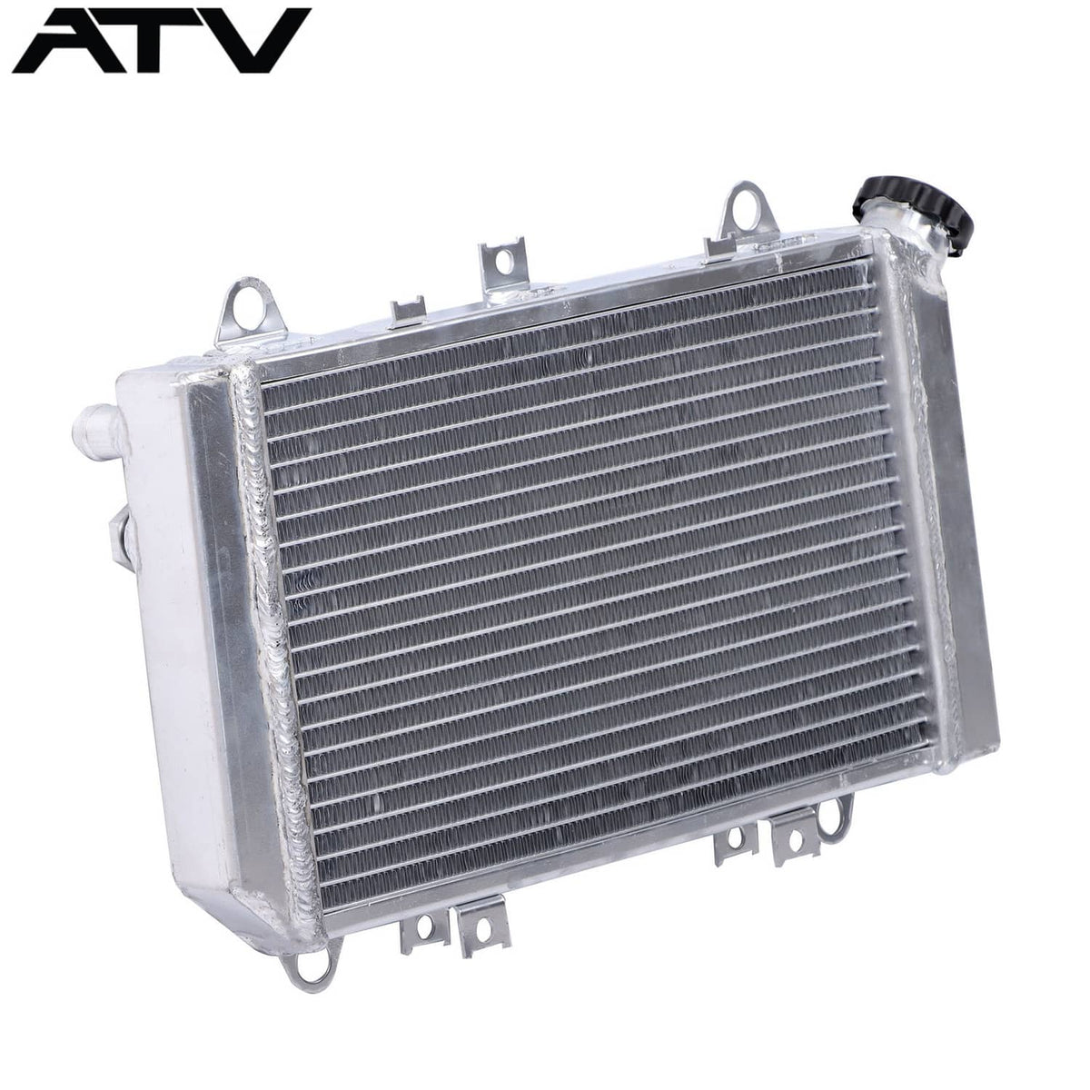 Solidspare Aluminum Radiator with cap For Kawasaki KAF 620 Mule 2500 2510 93-00 #39061-1270