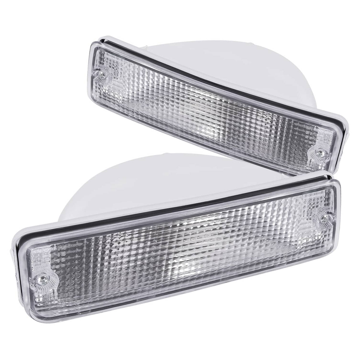Solid Spare 2X Clear Signal Bumper Lights For Toyota Pick-Up Truck 2WD 92-95 #8152089134