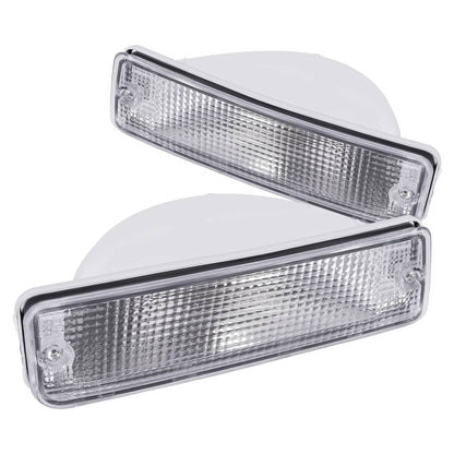Solid Spare 2X Clear Signal Bumper Lights For Toyota Pick-Up Truck 2WD 92-95 #8152089134