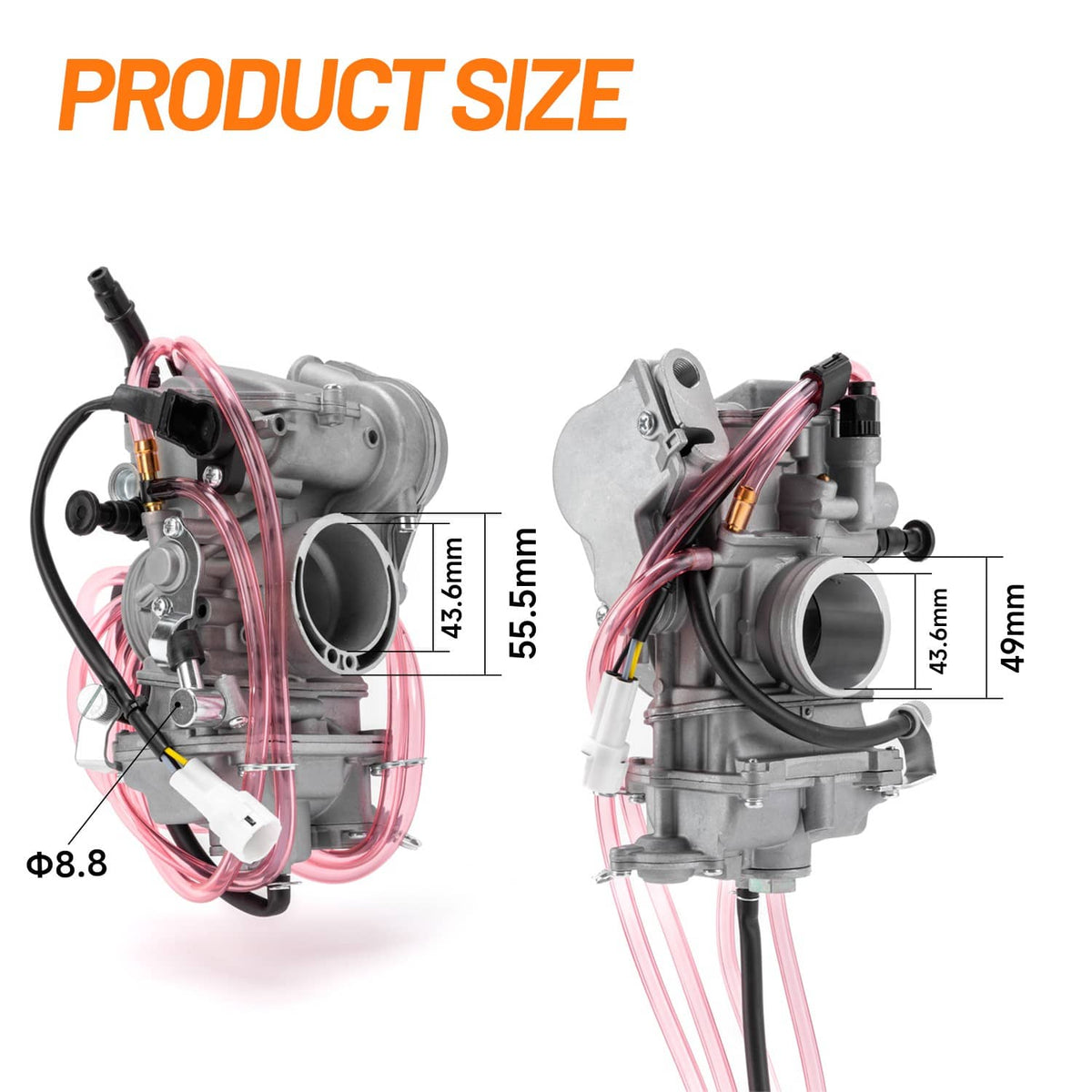 Solidspare For Yamaha YZ450F Carburetor w/ Filter Carb 2003 2004 2005 2006 2007 2008 2009