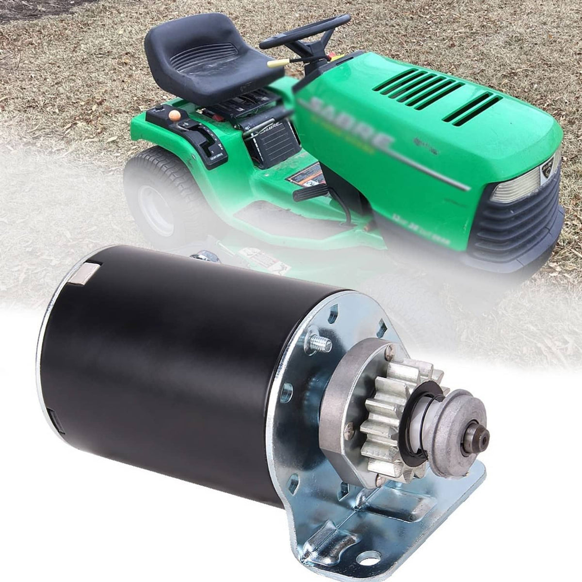 Solidspare Starter Fit For John Deere Briggs&Stratton Tractor Lawn 693551 LG693551 SE501848