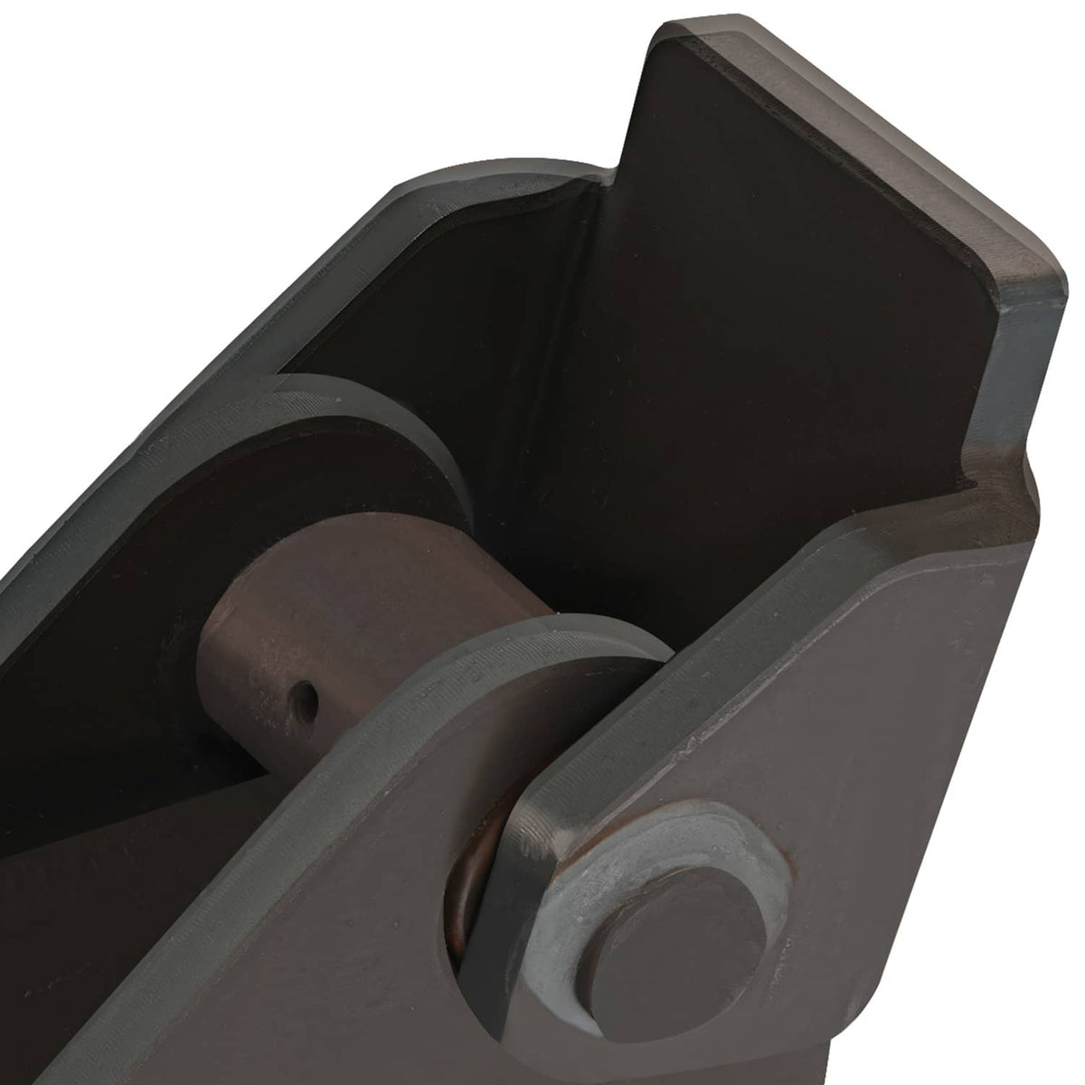 Solidspare (2) Weld-on Dump Truck Trailer Hinge Heavy Duty Steel Fit 2" Rectangular Tube