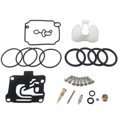 Solid Spare 4Set Carburetor Carb Rebuild Repair Kit for Yamaha F50-T50 hp 4 Stroke 2001-2004