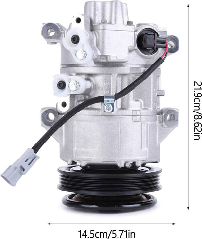 Solidspare AC A/C Compressor For 2007-2012 Toyota Yaris 1.5L L4 Air Compressor 8831052481