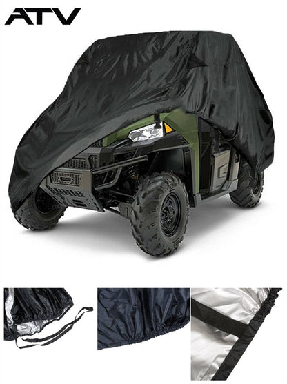 Solidspare Vehicle Cover Waterproof Fit For Polaris Ranger XP 1000 900 800 Snow-Free