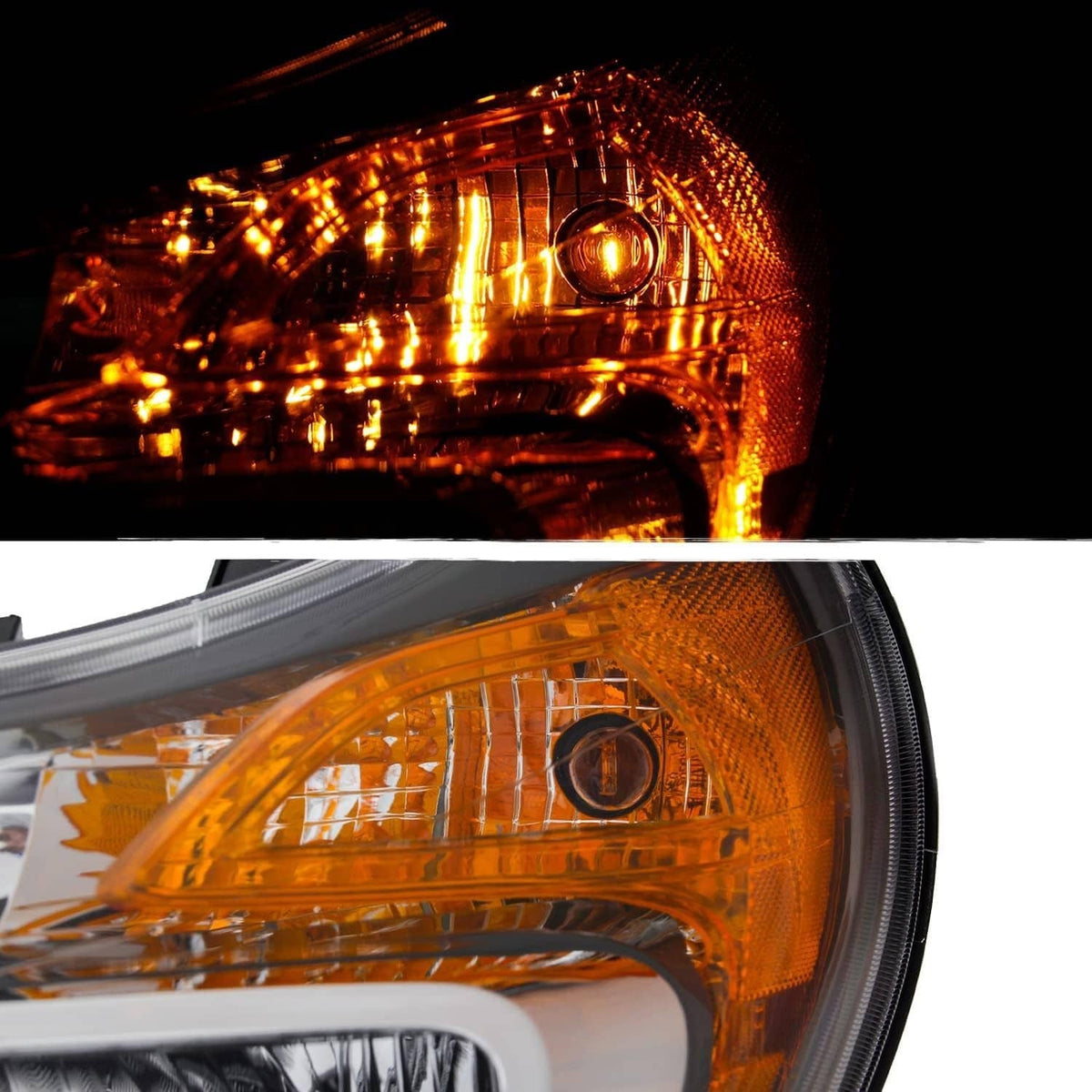 Solidspare Left & Right Side Headlights w/DRL For 2014-22 Dodge Ram 1500/2500/3500 68154588