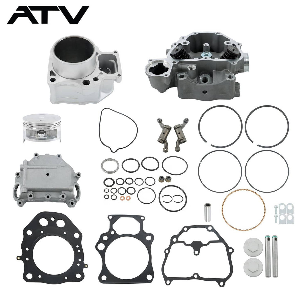 Solidspare For HONDA TRX420 2012-2019 Cylinder Head Cover+Cylinder Head+Sleeve Cylinder US
