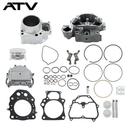 Solidspare For HONDA TRX420 2012-2019 Cylinder Head Cover+Cylinder Head+Sleeve Cylinder US