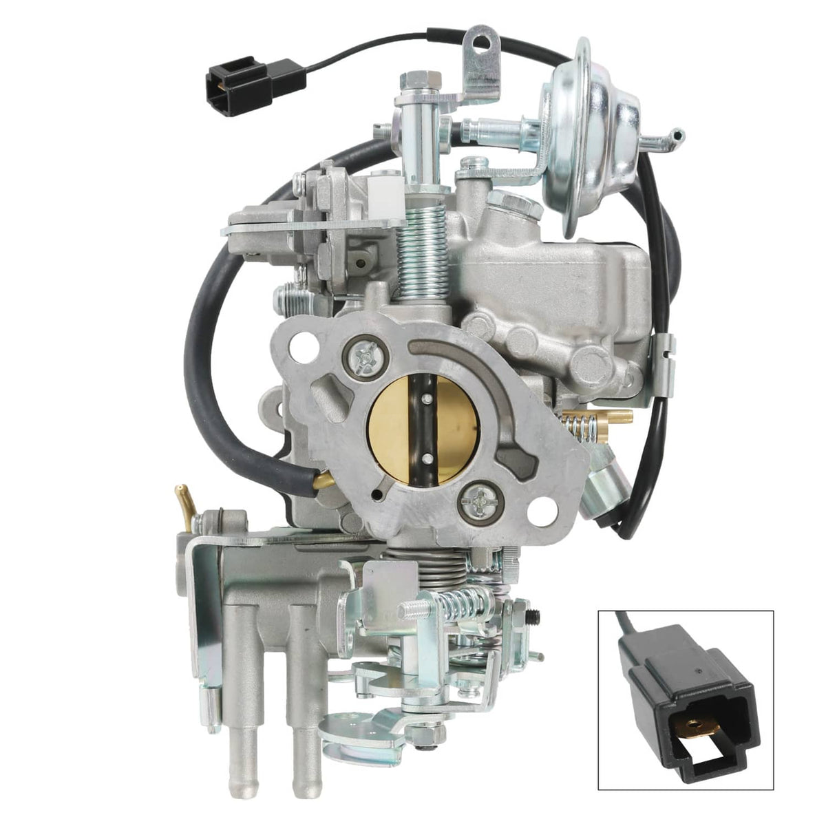 Solidspare Engines Rear Carburetor Flange for Toyota Forklifts 4Y 5K Engine 21100-78150
