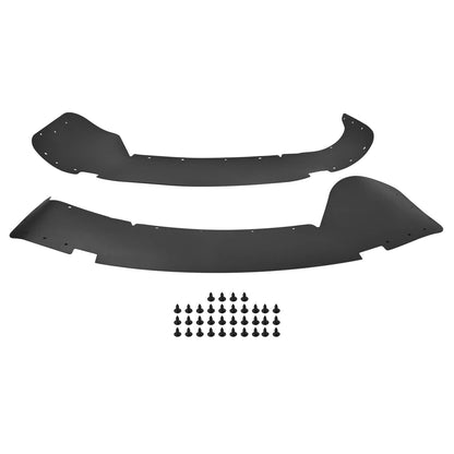 Solid Spare Rear Dually DRW Bed Inner Fender Flare Liners Set For Ford F350 F450 17 18 19-23