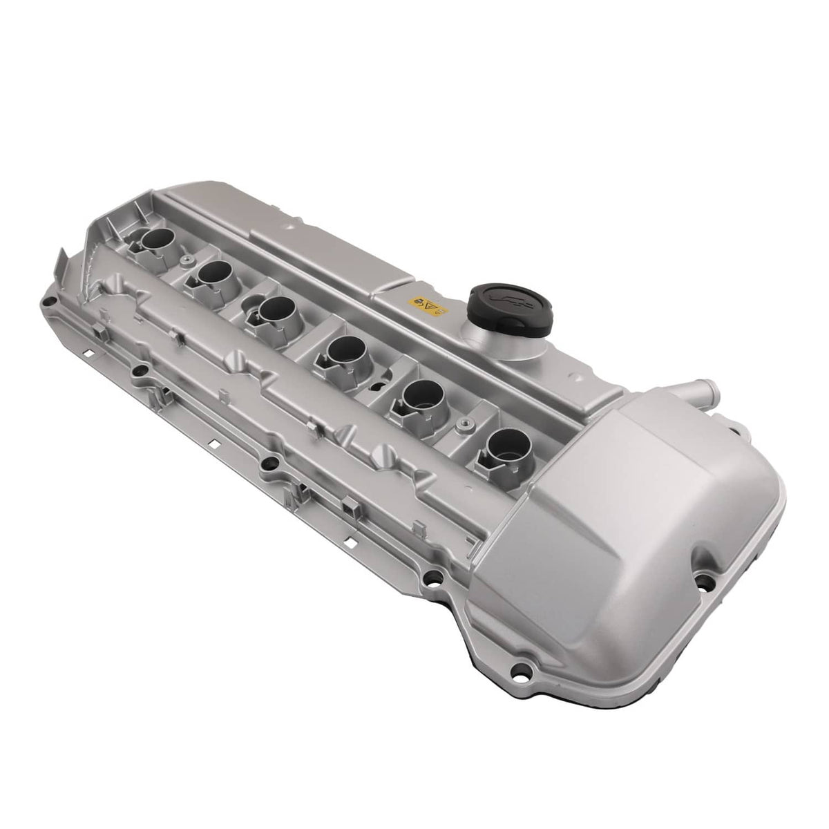 Solidspare Aluminum Engine Valve Cover W/ Gasket For BMW M54 E46 325Ci 325i 330i 525i X3 X5