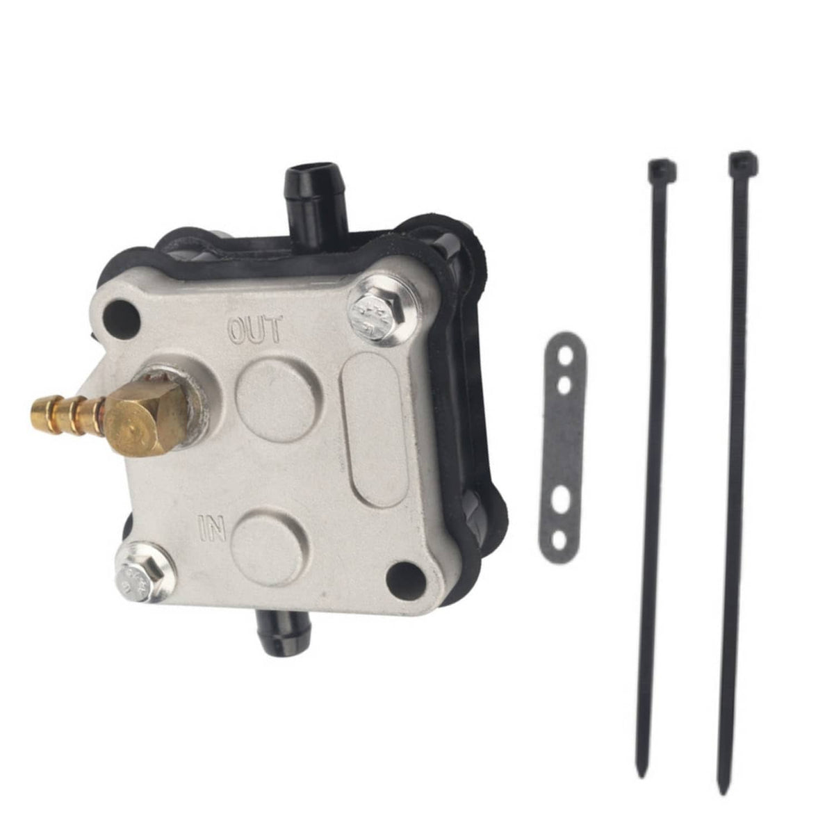 Solid Spare Fuel Pump Assembly & Gasket For Mercury 115 2Stroke 14360A71 14360A43 14360A78