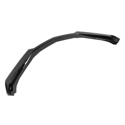 Solid Spare Fits 2016-2024 Chevy Camaro SS V8 Gloss Black Front Bumper Lip Low Spoiler