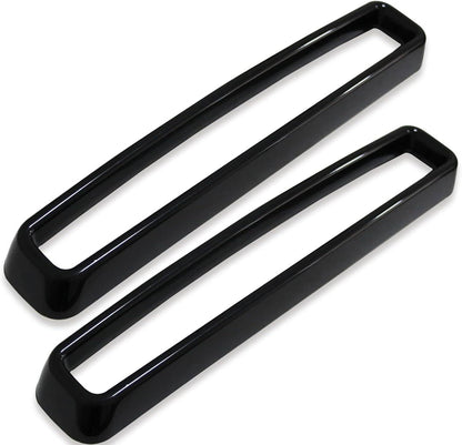 Solidspare Front Grill Mesh Grille Inserts Trim Exterior for Dodge Challenger 2015-2022 New