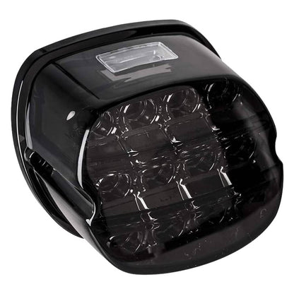Solidspare Led Rear Tail Light Brake Smoke for Harley Touring Glide Dyna Softail Sportster