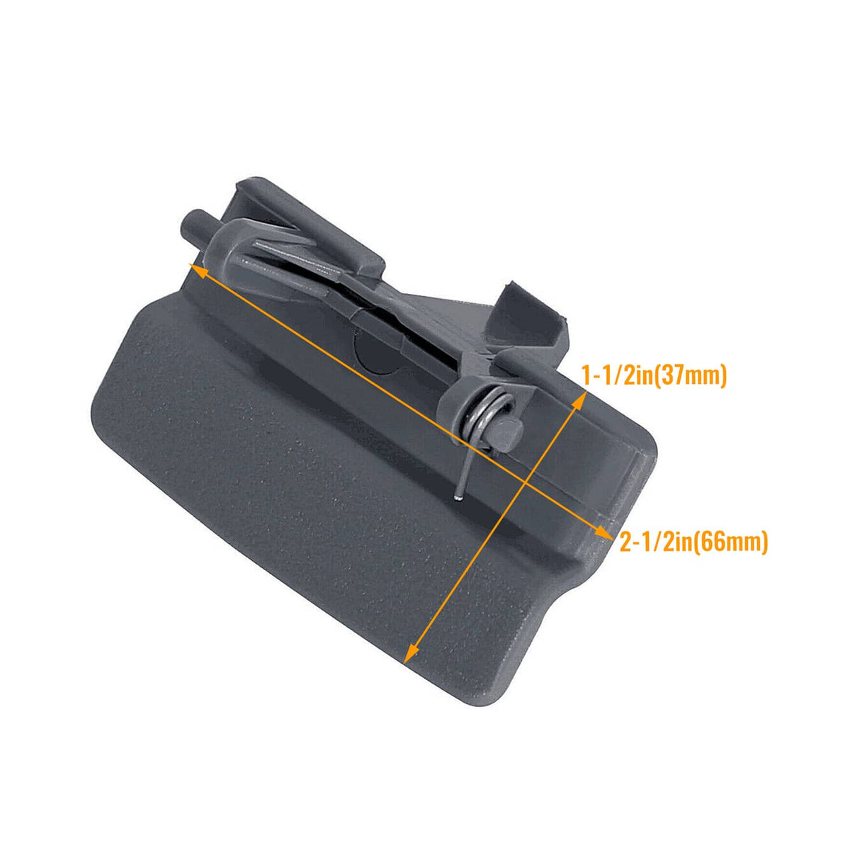 Solid Spare Gray Center Console Jump Seat Lid Latch For Ford F-150 F150 2010-2018